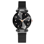 Luxury Crystal  Galaxy Mesh Bracelet Watches