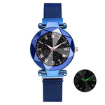 Luxury Crystal  Galaxy Mesh Bracelet Watches
