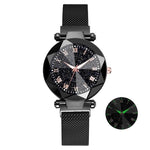 Luxury Crystal  Galaxy Mesh Bracelet Watches